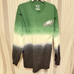 NFL Green and Black Long Sleeve Tee eagles